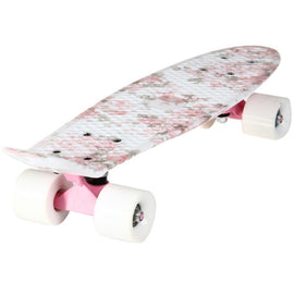 Floral Print Skateboard