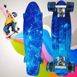 Galaxy Pattern Skateboard
