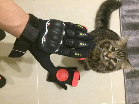 Longboard Friction Gloves