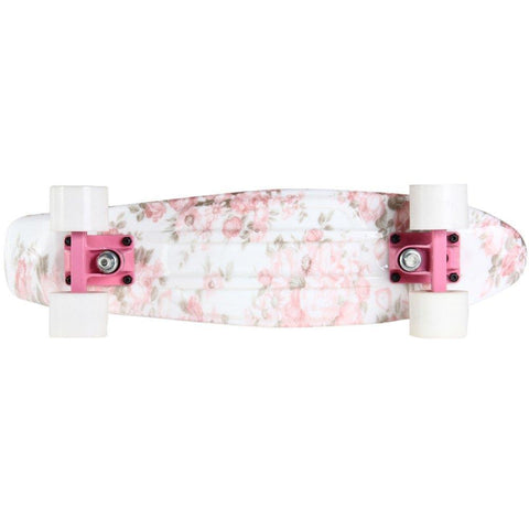 Floral Print Skateboard
